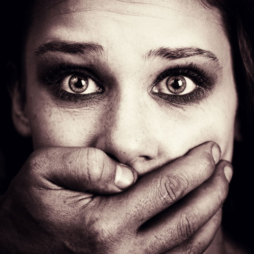 fear abuse domestic violence scared female victim