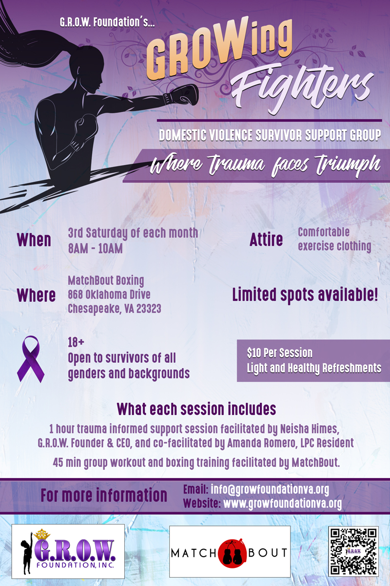 growing fighters dv survivor support group